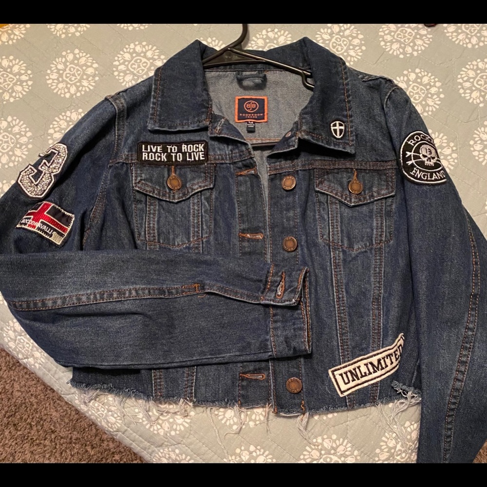 Cropped Jean Jacket